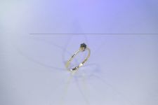 Золотое кольцо с александритом-118