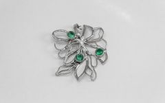Серебряная подвеска с бериллами - 4