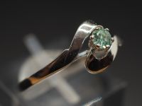 Серебряное кольцо с натуральным бериллом - 184