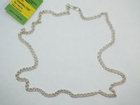 Серебряная цепь 55 см. плетение Бисмарк - 1