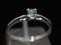 Серебряное кольцо с бериллом - 125